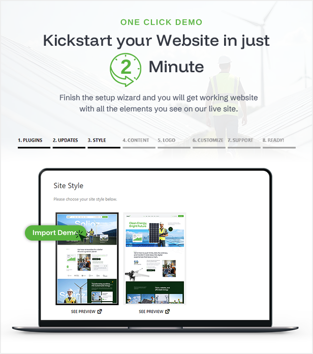 Solioz WordPress Theme